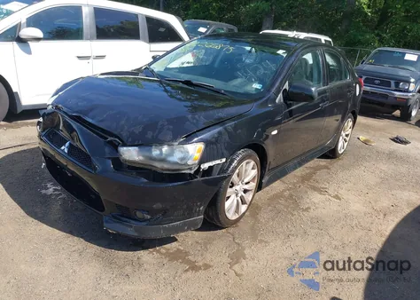 2011 Mitsubishi Lancer Sportback Gts from USA, damaged, VIN JA32X8HW9BU001752